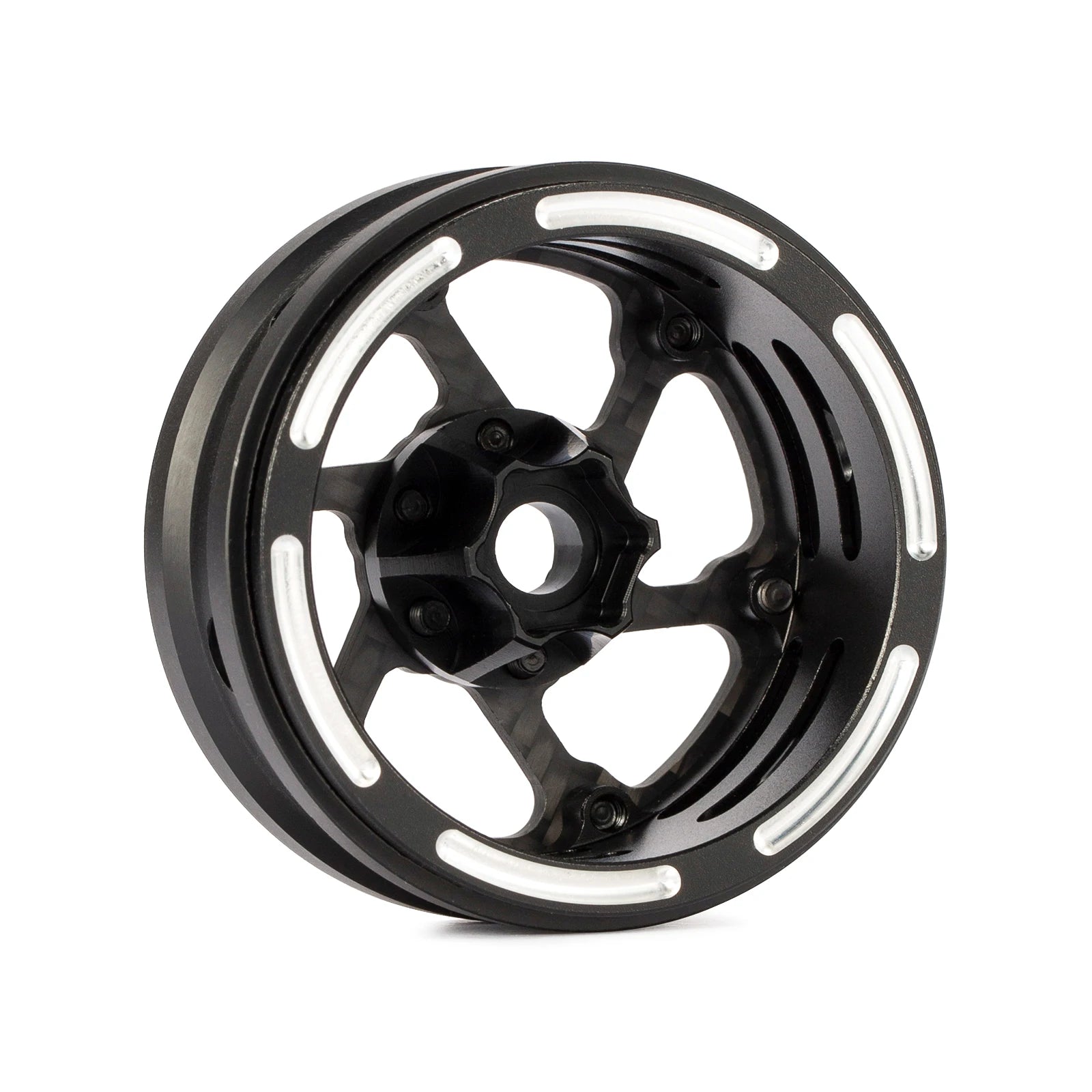 1.9 Inch Carbon Fiber Portal Beadlock Wheels Rims for 1/10 RC Crawler lightweight design GSPEED LCG Chassis Capra SCX10 Pro TRX4