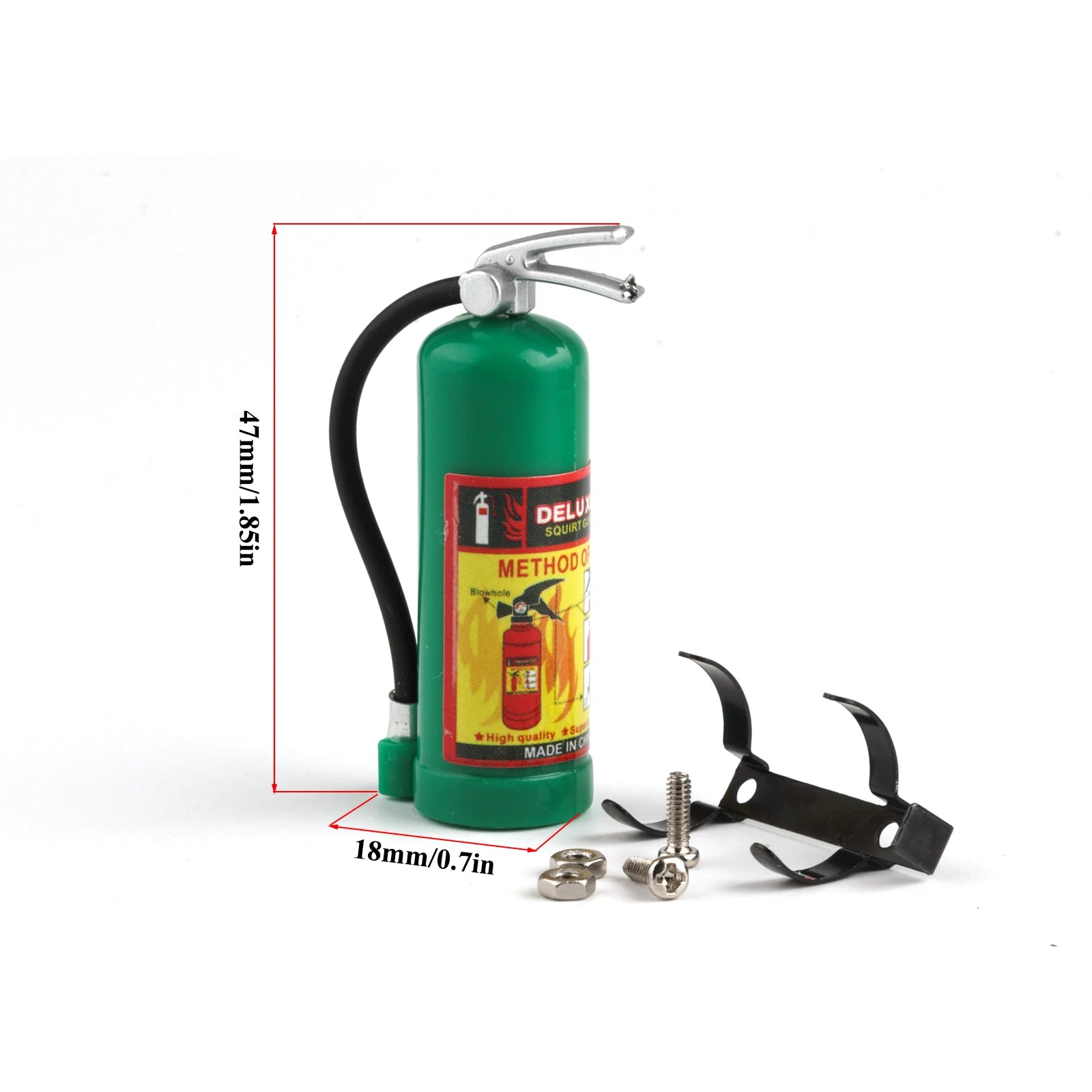 Molded Decoration Fuel Tank Shovel Oil Drum For 1/10 RC Crawler Axial SCX10 Capra TRX4 TRX6 Redcat