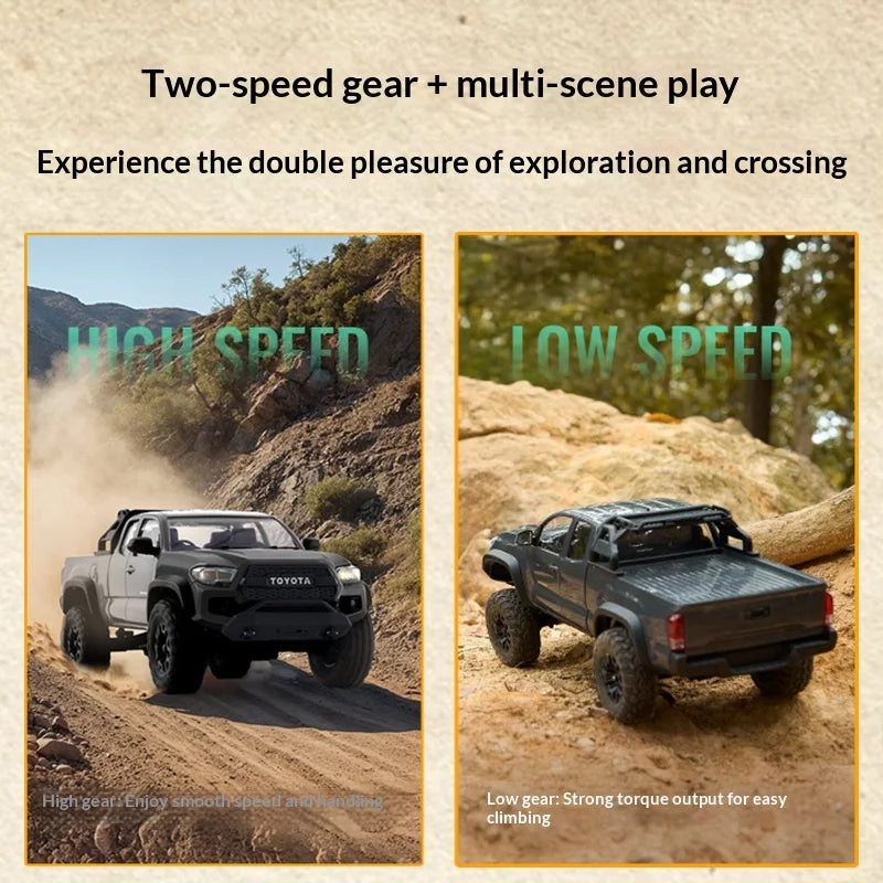 FMS 1/24 full-scale simulation model of  TACOMA remote control car RC ABS shell two-speed remote control toy car