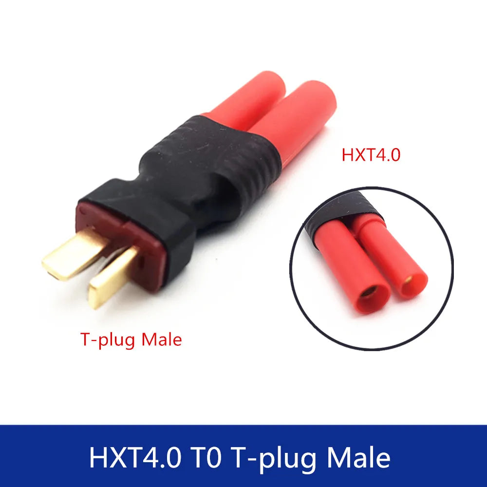 Adapter XT30 XT60 XT90 TRX T Plug Deans EC5 EC3 Female to Male HXT 4MM Connectors Plug RC Lipo Battery Control Parts DIY
