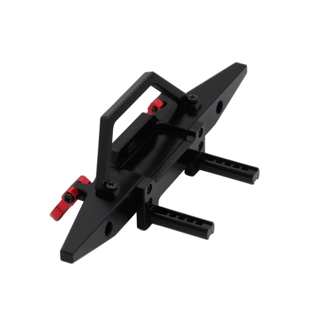 MN128 MN 128 Metal Front and Rear Bumper with Tow Hook RC Crawler Car Upgrade Parts Accessories