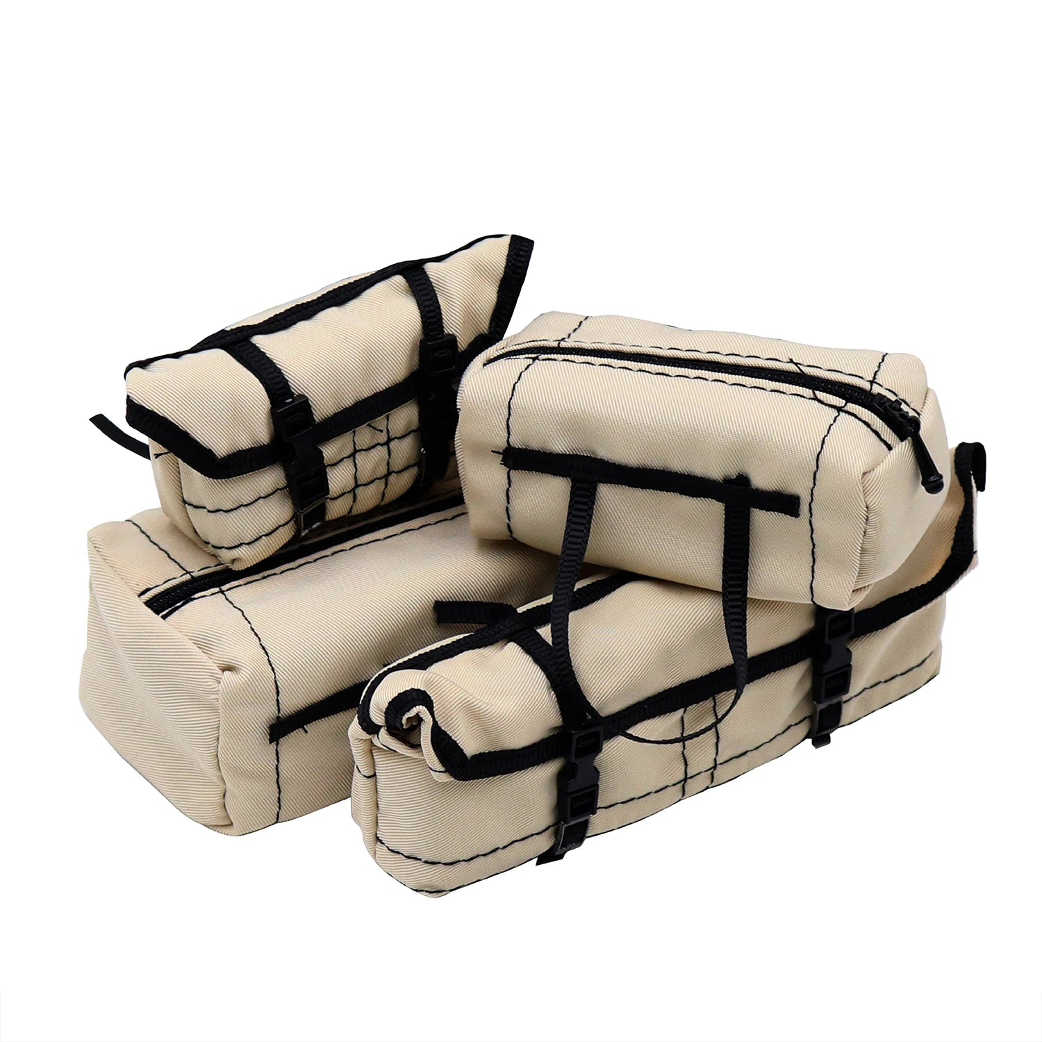Simulation Replica Bag Roof Travel Bag Scale Decoration Luggage Bag For RC Crawler Car 1/10 1/12 1/18 SCX10 TRX4 TRX4M WPL MN