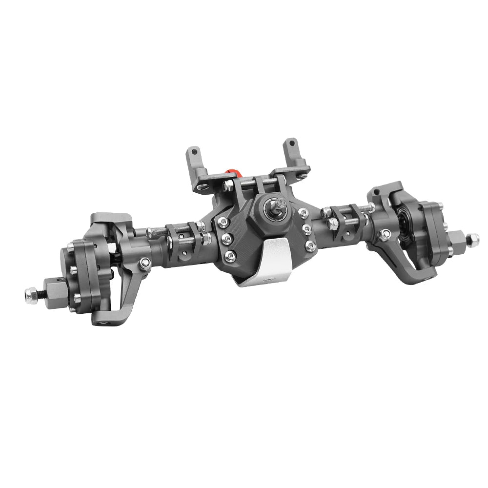 New CNC Machined Aluminum Alloy Front and Rear Portal Axle for 1/10 RC Crawler Car Axial SCX10 II 90046 90047 Redcat GEN8 RGT
