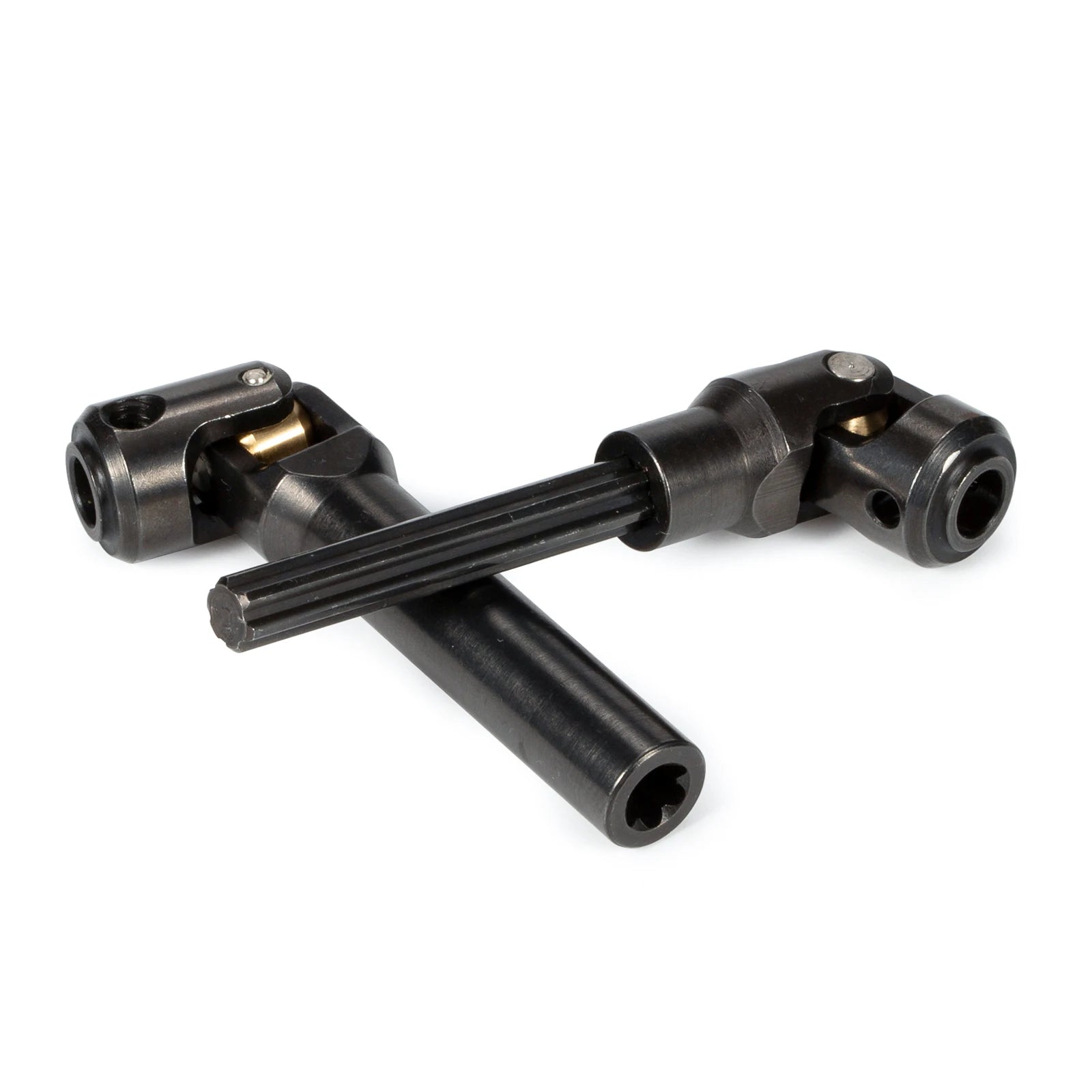 Hardened Steel Driveshaft Heavy-Duty RC Car Drive Shaft for 1/10 RC Crawler SCX10 II III Pro Wraith Capra RR10 TRX4 Element LCG