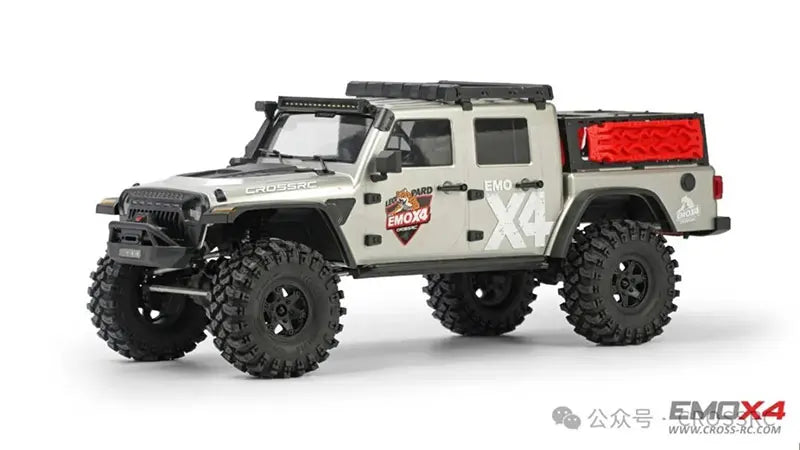 Crossrc Emo X4 Leopard 1/8 Rc 4wd High Speed Simulation Remote Control Electric Variable Speed Climbing Off Road Vehicle Model
