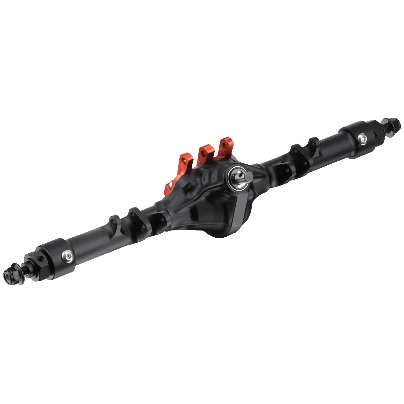 Machined Aluminum One Piece Construction Offset Straight Axle Set for 1/10 RC Crawler Axial SCX10 II VS4-10 Rock Trucks Parts