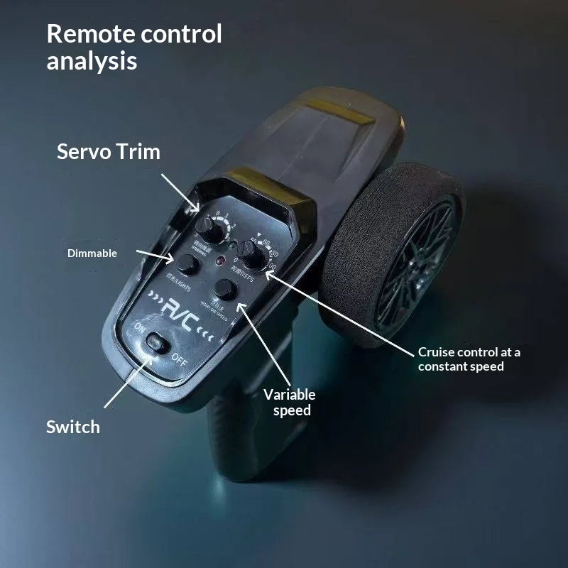 1:12 F-150 4WD RC Off-Road Crawler Pickup Truck Metal Drive Shaft Full Proportion Lifelike Openable Doors Design