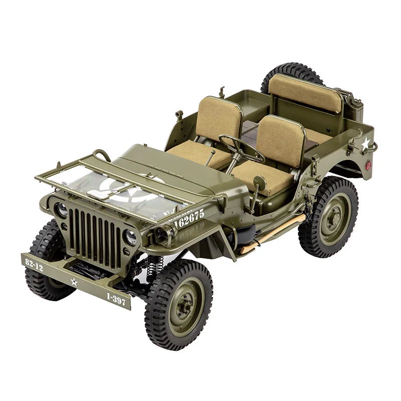 FMS 1:6 Climber Willis Super Large Remote Control Car Off-Road Climbing Four-Wheel Drive Electric Model Toy Car Limited Sales RS
