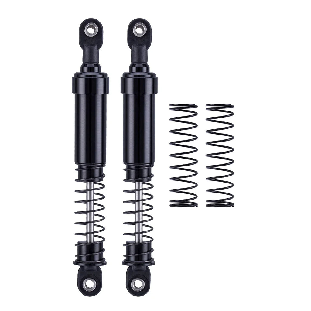 HooCrawler 75mm-115mm Big Bore Shocks with Oil Filled for 1/10 RC Crawler LCG Chassis Cheater Rigs Capra SCX10 TRX4 Gspeed V4