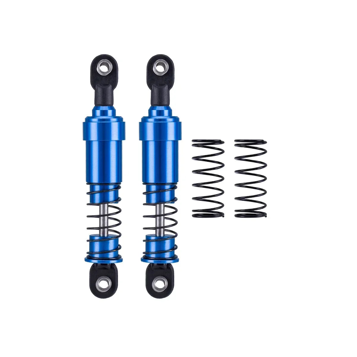 HooCrawler 75mm-115mm Big Bore Shocks with Oil Filled for 1/10 RC Crawler LCG Chassis Cheater Rigs Capra SCX10 TRX4 Gspeed V4