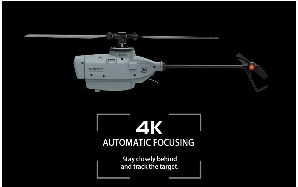 C127 C128 RC Helicopter 2.4G 6-Axis Gyro 4CH 720P Camera Altitude Hold Optical Flow FPV RC Helicopter Toys VS C127 AI Brushless