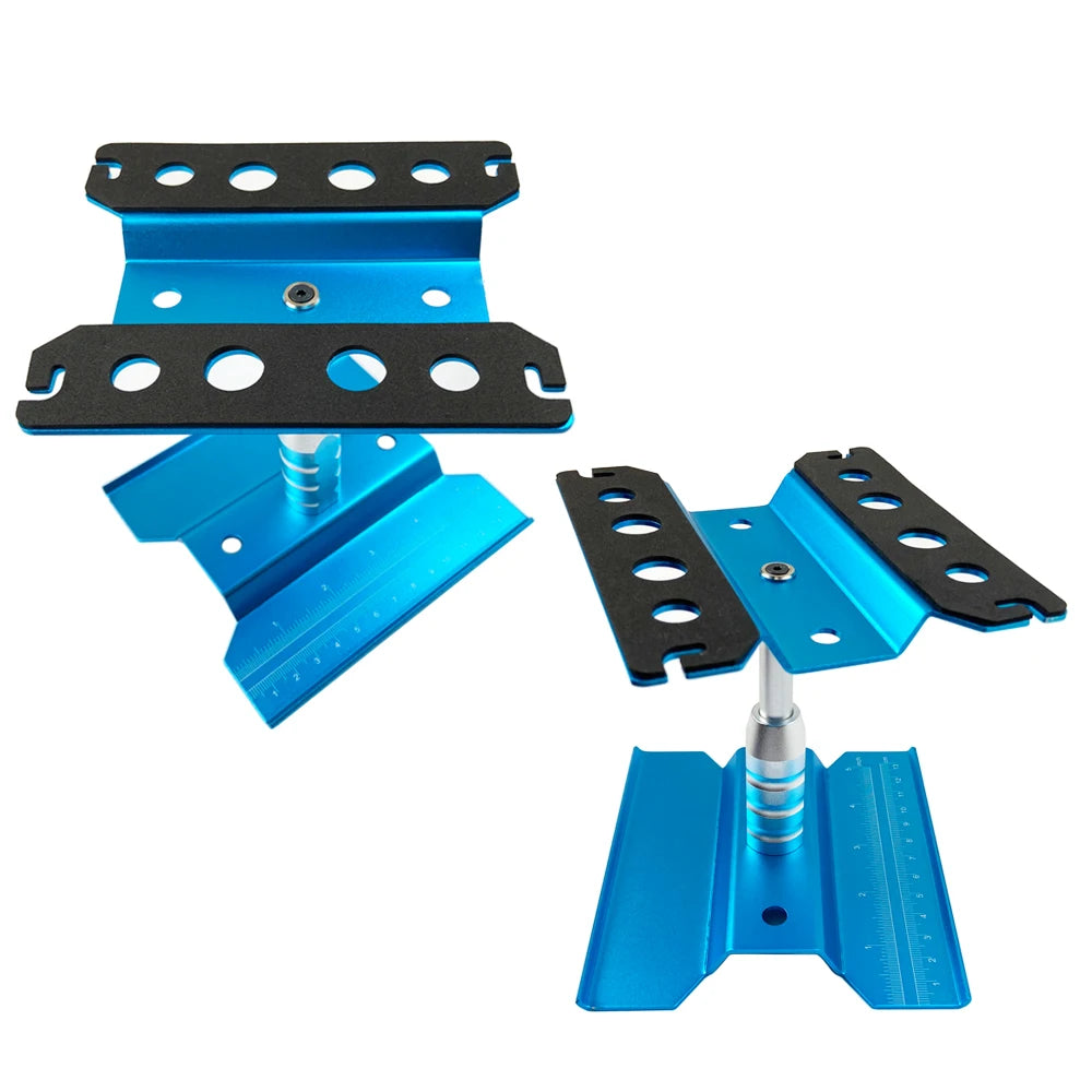 Metal Repair Station Work Stand Assembly Platform for 1/10 1/8 1/12 RC Car TRX-4 Axial SCX10 II RC Crawler Tamiya HSP Tools