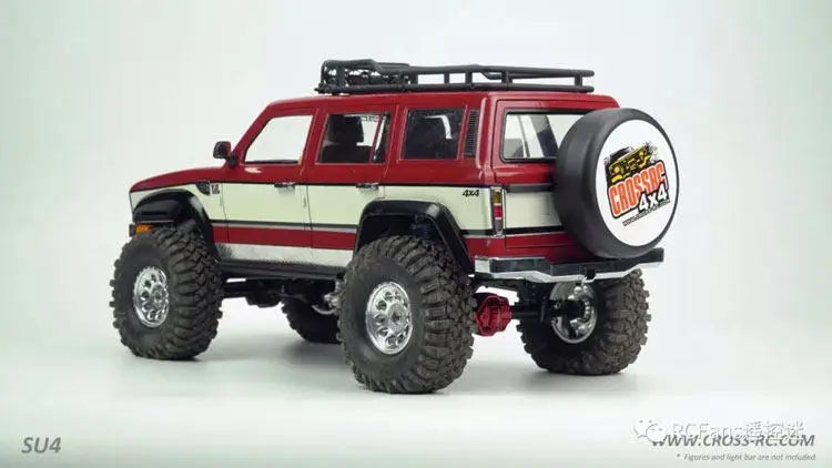 Crorc Su4 1/10 Four-Wheel Drive Rc Car Simulation Remote Control Electric Hard Shell Climbing Off Road Vehicle Model Toy Gift