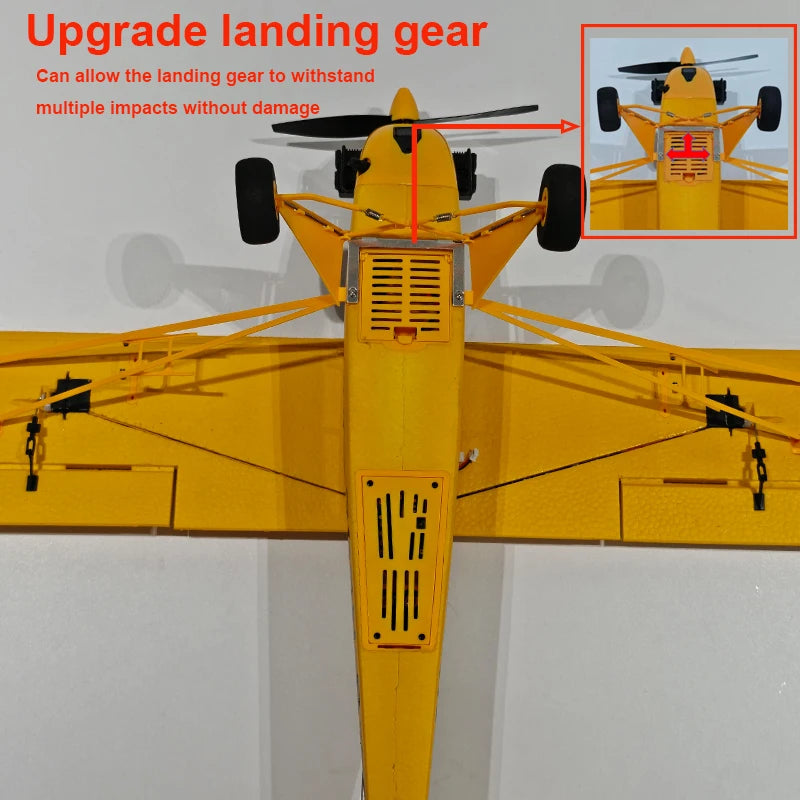 Hot Sale RC Plane RTF 2.4G Brushless Motor 3D/6G Remote Control Airplane  Wltoys A160 Upgraded J3-CUB Ready To Fly