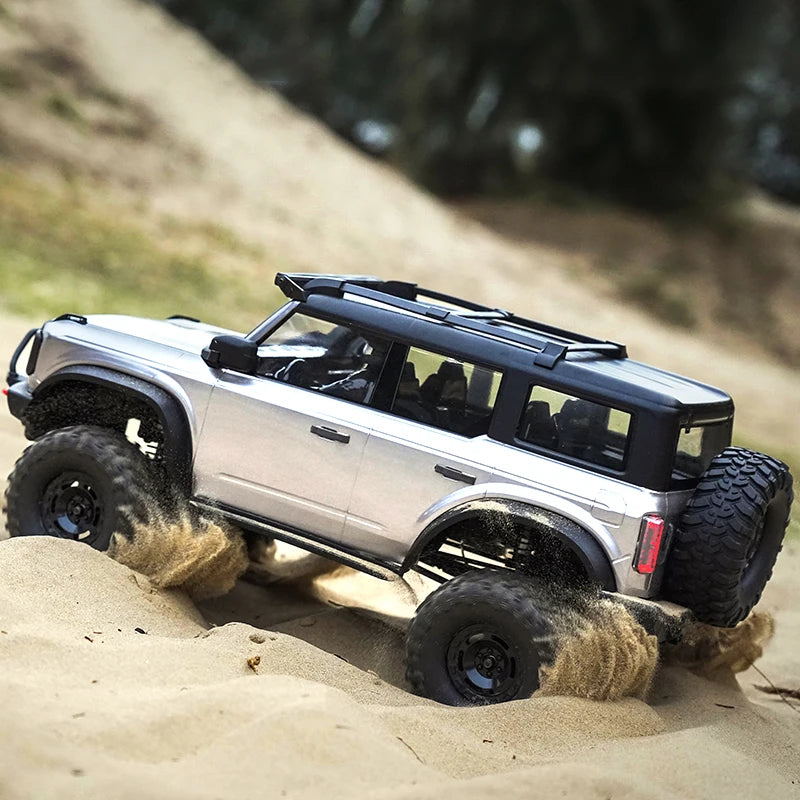NEW Upgrades 2025 HB R001 Bronco with electric winch 1/10 4WD Remote Control Off-road Vehicle Electric Model RC Climbing