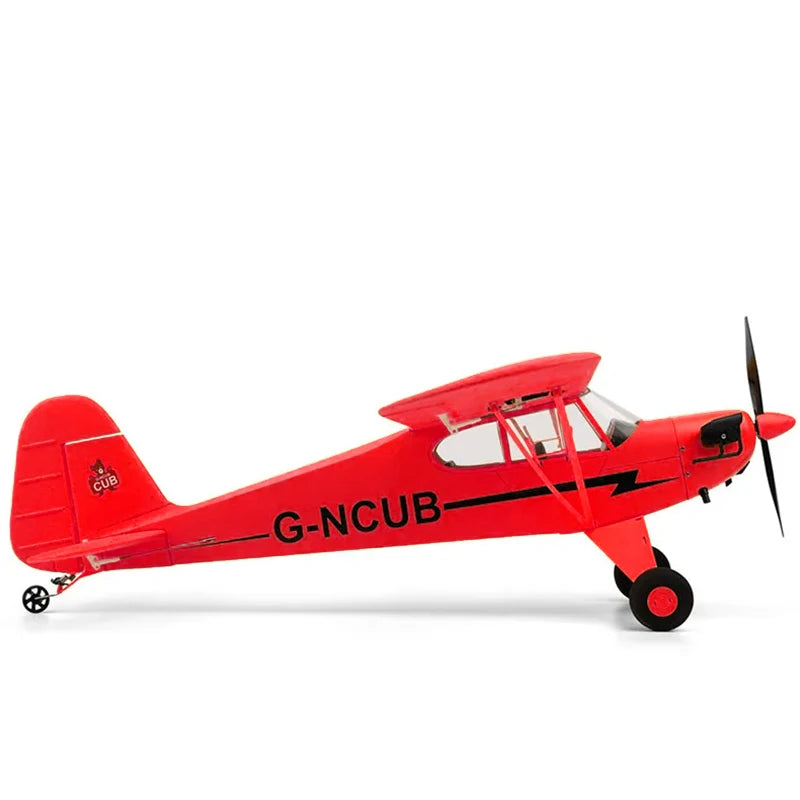 2024 RC Airplane WLtoys A160 Upgrade J3-CUB 5CH Remote Control Plane 3D/6G 1406 Brushless Motor Outdoor Foam Fixed-wing aircraft