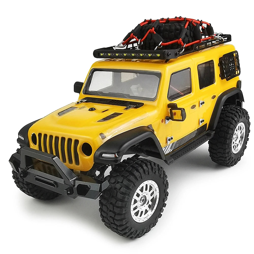 AXSPEED Metal Front/Rear Bumper with Light for Axial SCX24 AXI00002 JEEP Wrangler 1/24 RC Crawler Car Truck Model Upgrade Parts