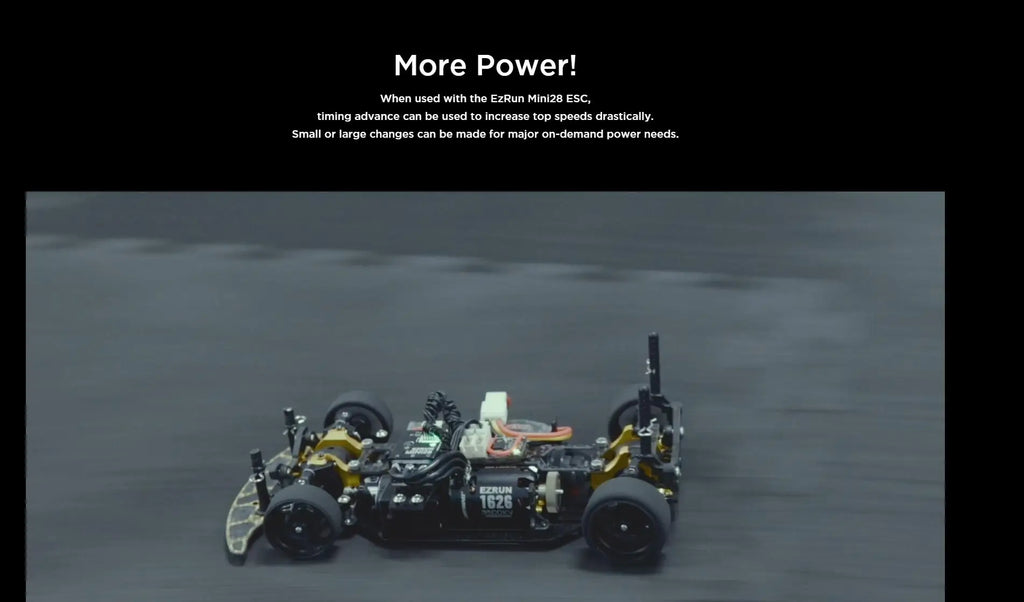 Hobbywing EzRun 1626 SD 3500 / 5000 / 6500KV Sensored Brushless Motor with MINI28 30A ESC For 1/28 GL Racing/Drift Car