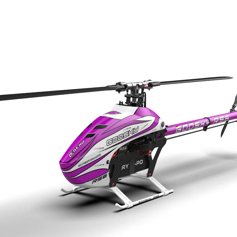 Goosky Rs6-600 Class Model Aircraft 3d Stunt Remote Control Helicopter Without Propeller Blades Or Electrical Equipment