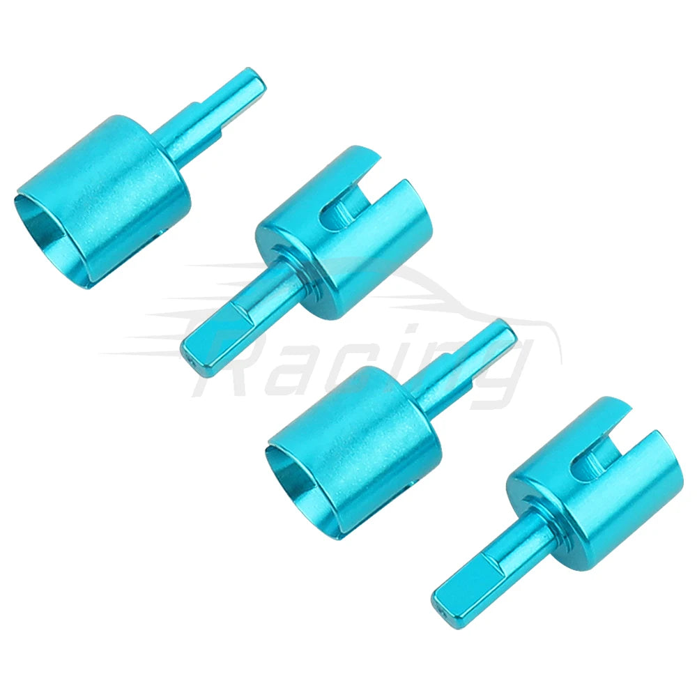 Metal Suspension Arms Steering Knuckle Gearbox Housing Motor Mount CVD Shaft for Tamiya TT01 TT-01 1/10 RC Car Upgrade Parts