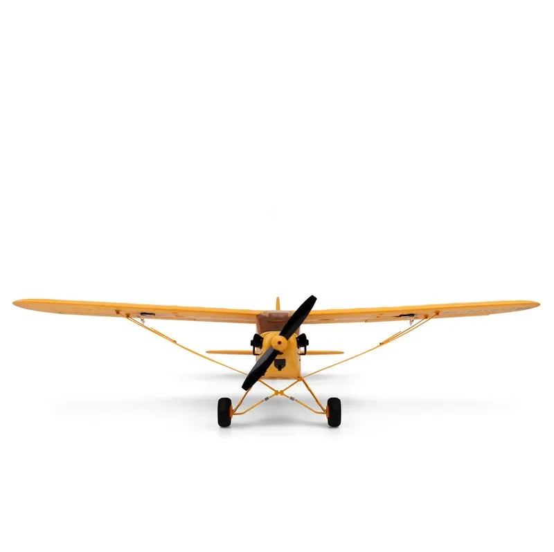 2024 RC Airplane WLtoys A160 Upgrade J3-CUB 5CH Remote Control Plane 3D/6G 1406 Brushless Motor Outdoor Foam Fixed-wing aircraft