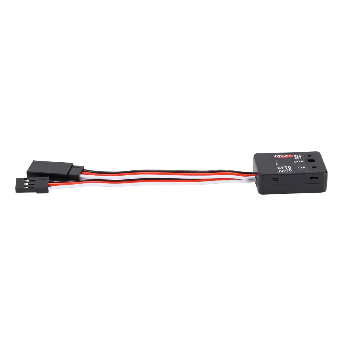 1Pcs Plastic Mini Gyro Stability Control Drift Car Gyroscope 4.8-7.4V for 1/10 1/12 RC Crawler RX-7D Boat