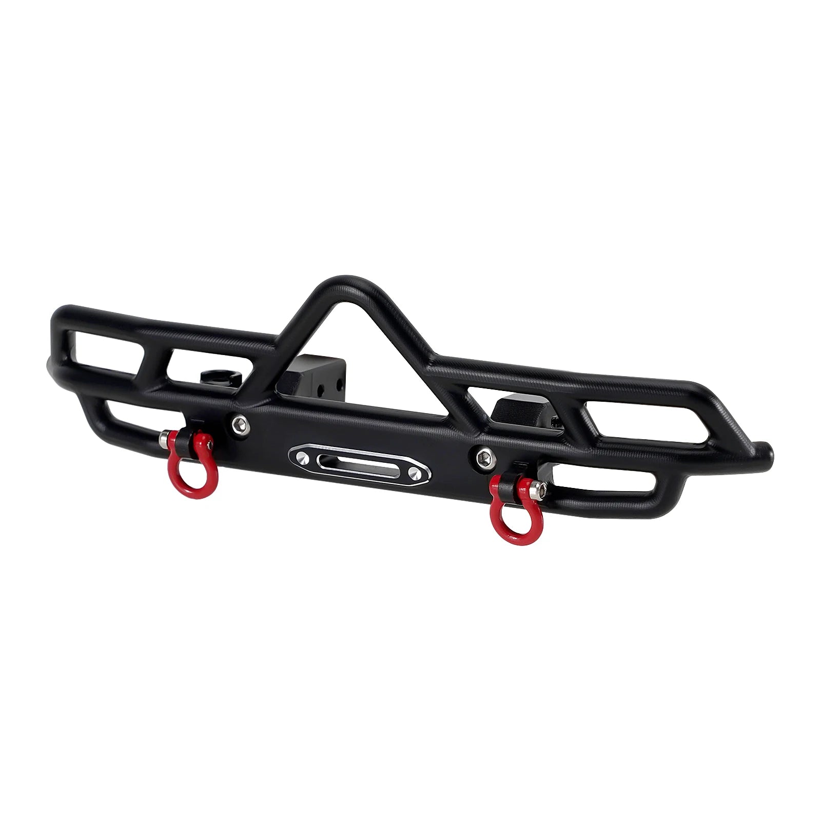INJORA CNC Aluminum Front Rear Bumper for 1/18 RC Crawler FMS FCX18 LC80 Upgrade