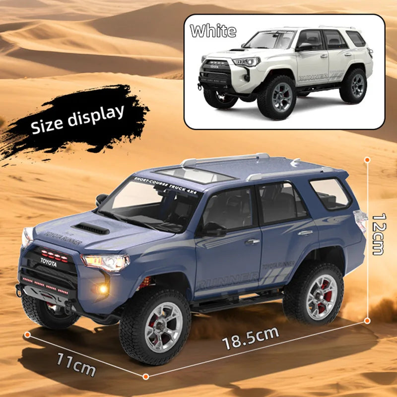 JJRC HG4 1/18 2.4G 4WD RC Car Rock Crawler LED Light Simulated Sound Off-Road Climbing Truck RTR Full Proportional Models Toys