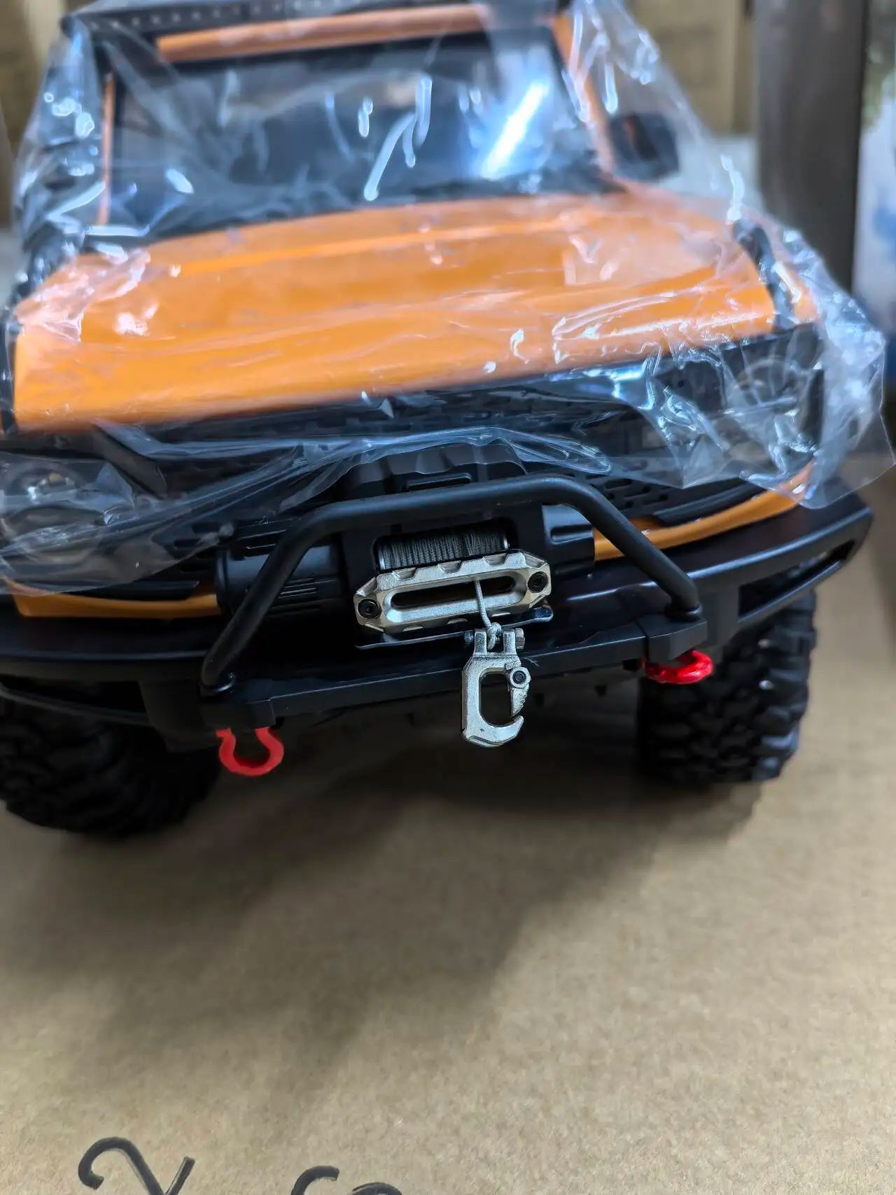 NEW Upgrades 2025 HB R001 Bronco with electric winch 1/10 4WD Remote Control Off-road Vehicle Electric Model RC Climbing