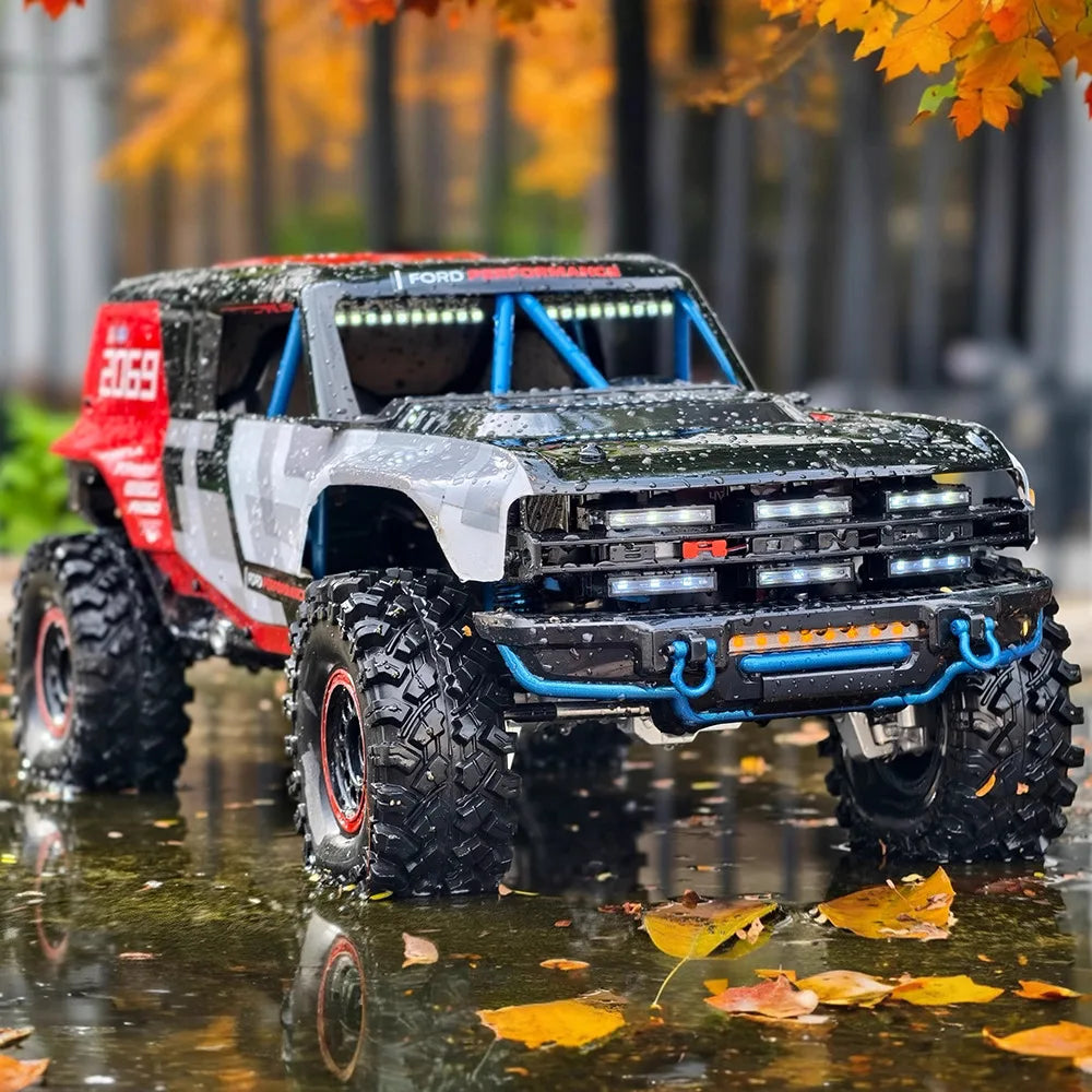 2026 New MJX Hyper Go Hypergo H8P 1:8 Scale Electric Brushless RC Car 1/8 Licensed Bronco 4WD Off Road Rock Crawler 4x4 Drive