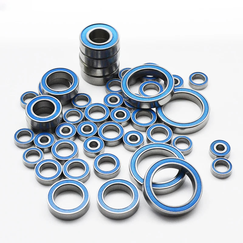 10 pcs Rubber Sealed Miniature Ball Bearings 2x6x3 5x10x4 5x10x4 5x11x4 6x12x4 12x18x4mm Bearing Kit