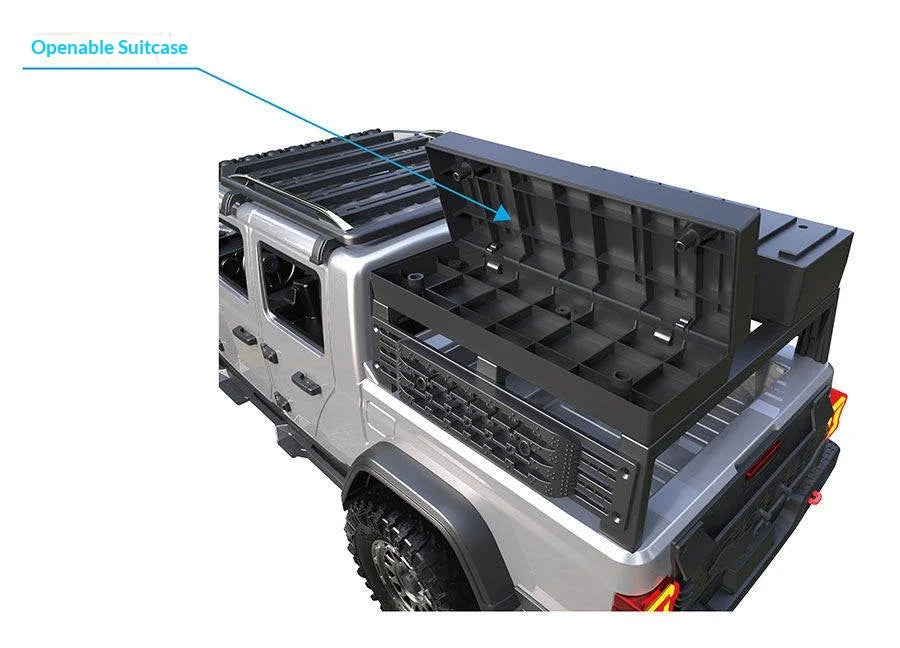 Maker Model CK5812 RC 1/7 Scale Electric 4WD Rock Crawler Truck Remote Control Two Speed Diff Lock Off Road Vehicle With LED Bar