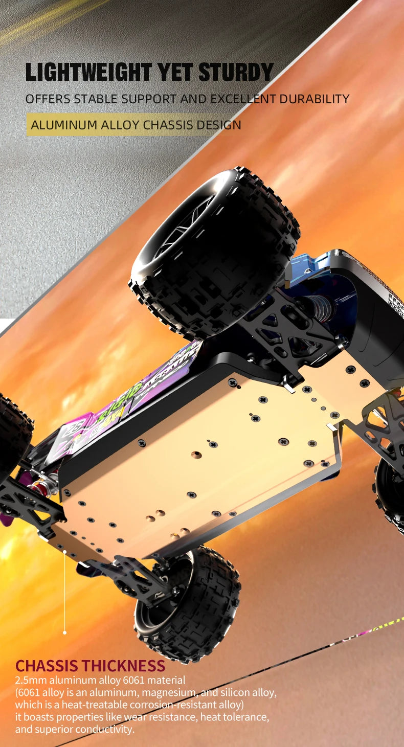 90KM/H High Speed Brushless Four-Wheel Drive Remote Control Car Off-road Vehicle RC Drift Racing With Lights RC Car Adult Toys