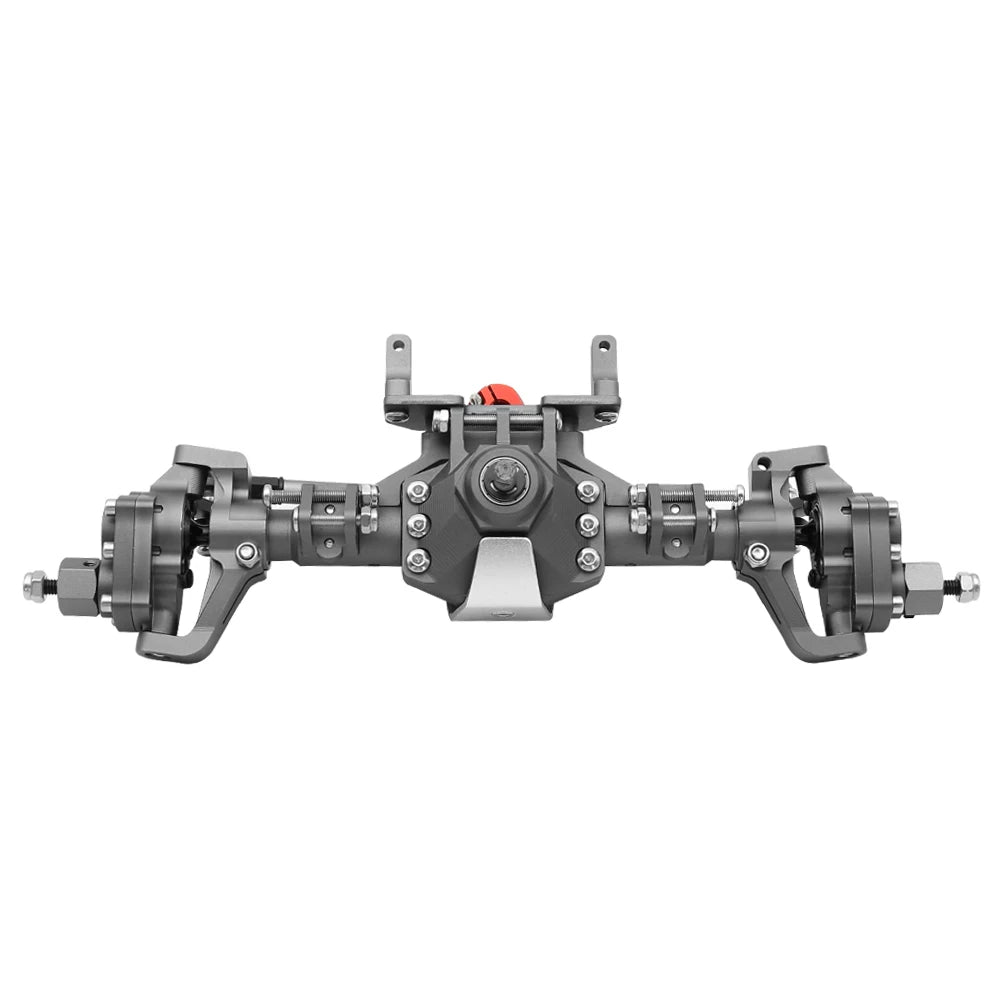 New CNC Machined Aluminum Alloy Front and Rear Portal Axle for 1/10 RC Crawler Car Axial SCX10 II 90046 90047 Redcat GEN8 RGT