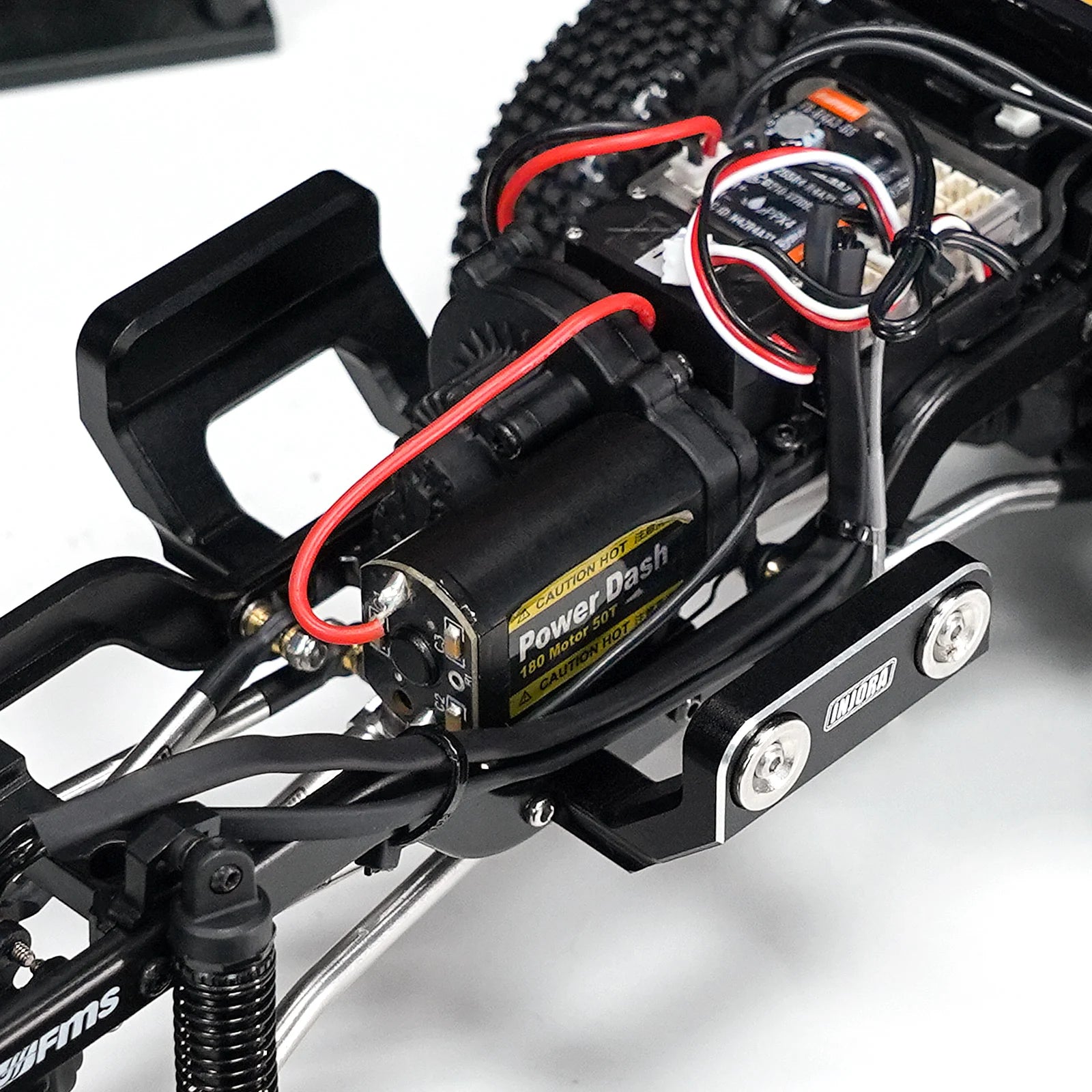 INJORA Magnetic Body Mount Invisible Body Post for 1/18 RC Crawler FMS FCX18 LC80 Upgrade