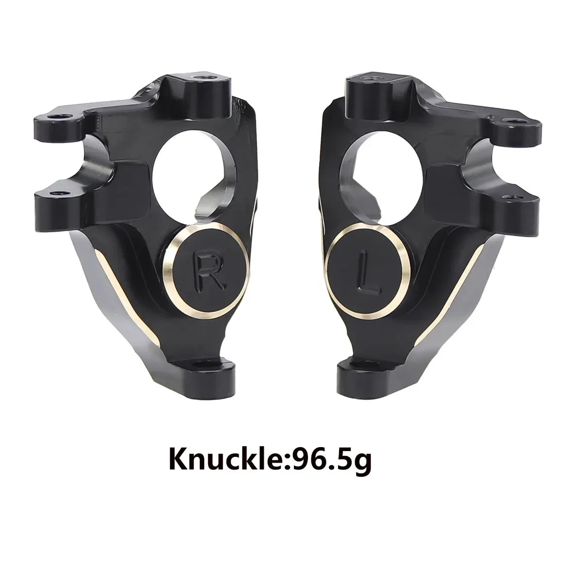 F10 Axle Brass Weights Steering Knuckles Front and Rear Portal Cover for 1/10 RC Crawler Vanquish VRD VS4-10 Phoenix LCG Upgrade