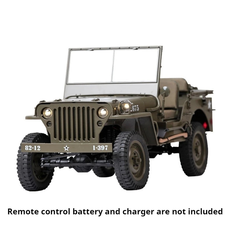 FMS 1:6 Climber Willis Super Large Remote Control Car Off-Road Climbing Four-Wheel Drive Electric Model Toy Car Limited Sales RS