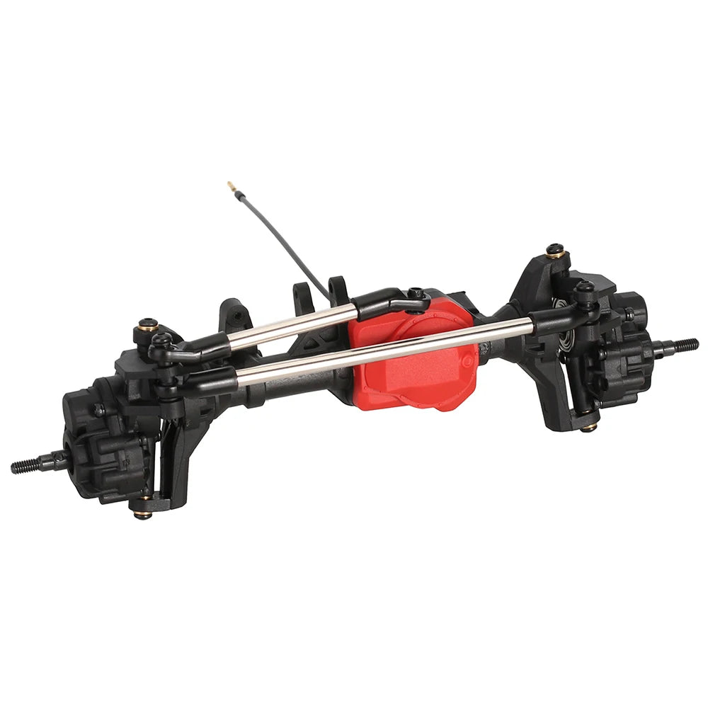 Metal RC Portal Axles 1/10 Front and Rear axle with T-lock Differential for Traxxas TRX-4 Axle RC Car Upgrades Parts