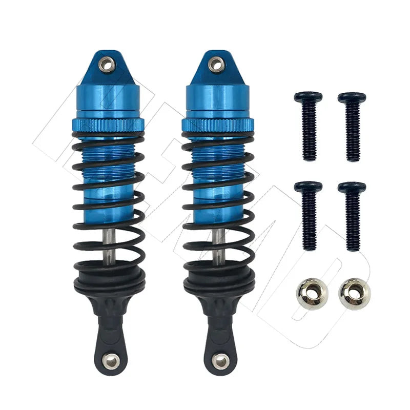 Aluminum Front&Rear Shocks Absorber Assembled for 1/10 Traxxas Slash 4x4 4WD 2WD Rustler VXL Stampede RC Car Upgrade Part