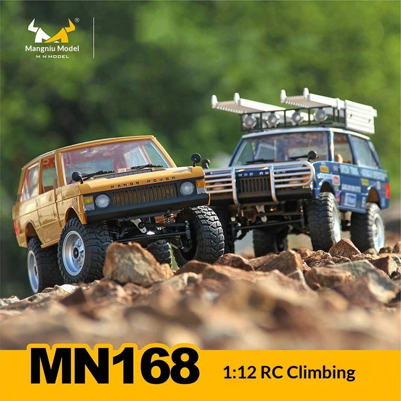 New Hot Selling MN168 1:12 4WD RC Off Road Climbing Car Portal Axle Electric Remote Control Truck Model Toy for Outdoor Play