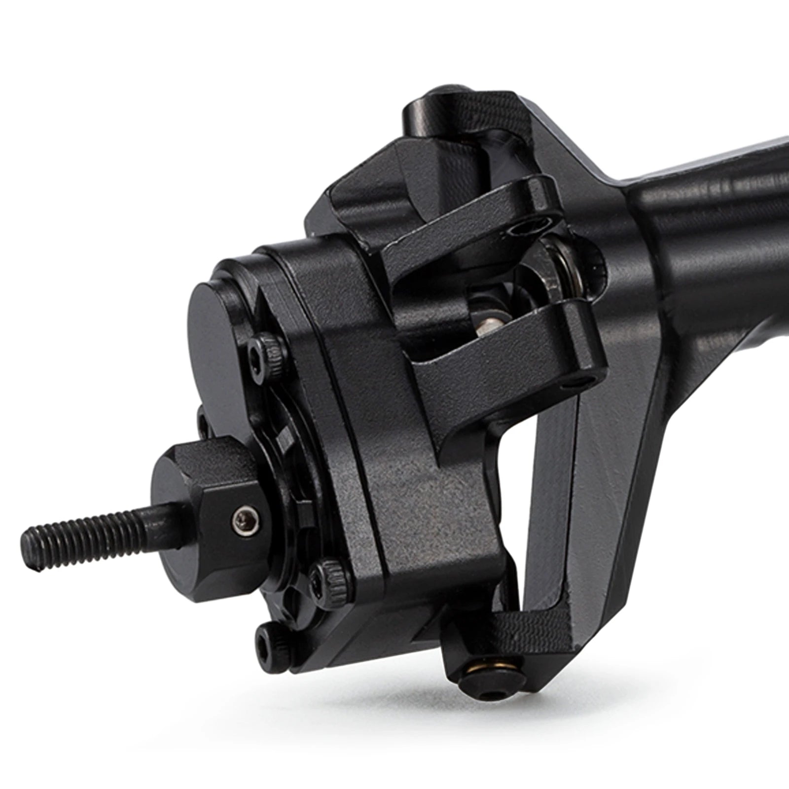 CNC Aluminum F9 Offset Portal Axle with Servo Mounts for 1/10 RC Crawler Axial Capra 1.9 UTB LCG Chassis Cheater Rigs