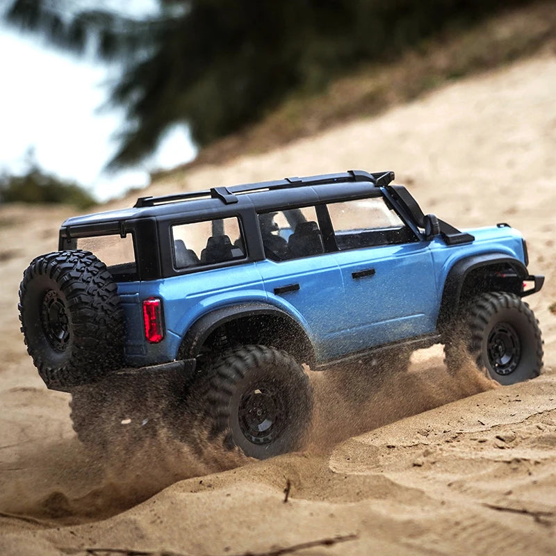 NEW Upgrades 2025 HB R001 Bronco with electric winch 1/10 4WD Remote Control Off-road Vehicle Electric Model RC Climbing