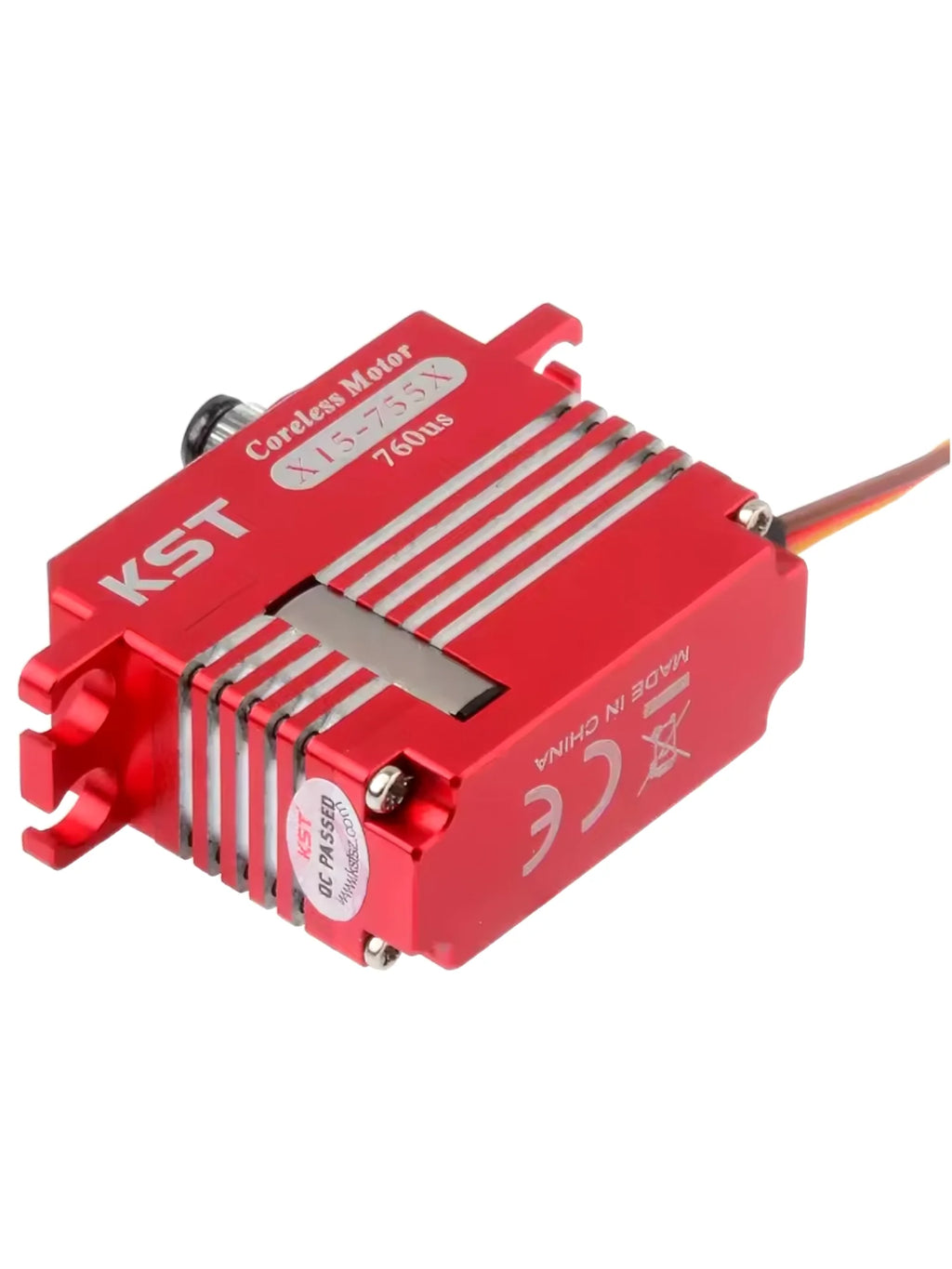 KST X15-755X 10.2Kgf.cm 0.04sec Coreless Mini Digital Metal Gear Tail Servo For RC Helicopters