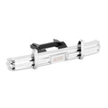 INJORA CNC Aluminum Front Rear Bumper with Dual Exhaust for 1/18 RC Crawler TRX4M High Trail F150 Upgrade (4M-95)