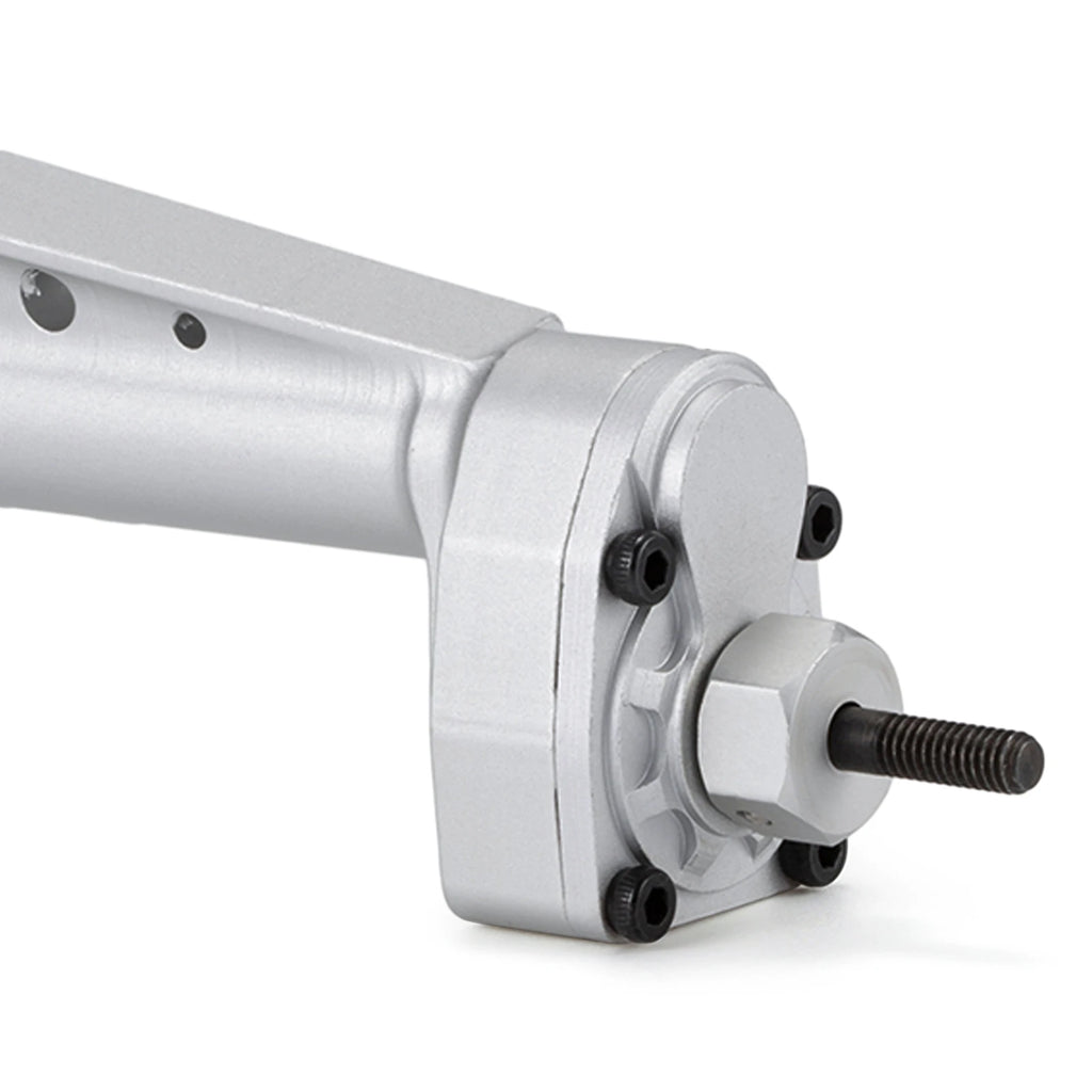 CNC Aluminum F9 Offset Portal Axle with Servo Mounts for 1/10 RC Crawler Axial Capra 1.9 UTB LCG Chassis Cheater Rigs