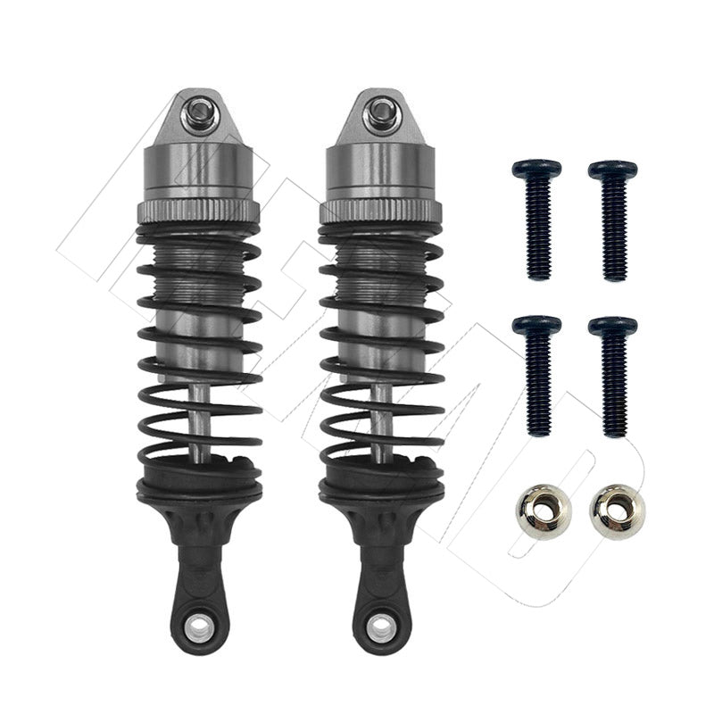 Aluminum Front&Rear Shocks Absorber Assembled for 1/10 Traxxas Slash 4x4 4WD 2WD Rustler VXL Stampede RC Car Upgrade Part