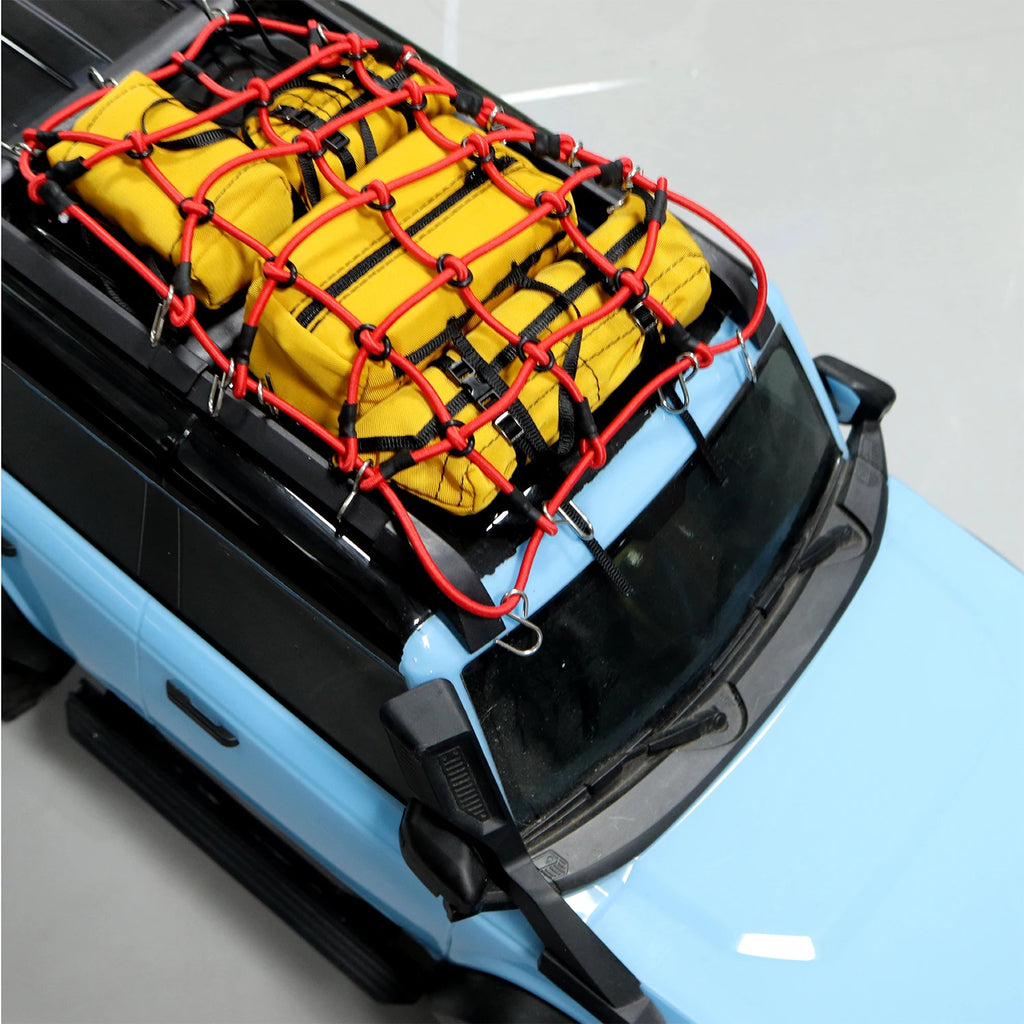 Simulation Replica Bag Roof Travel Bag Scale Decoration Luggage Bag For RC Crawler Car 1/10 1/12 1/18 SCX10 TRX4 TRX4M WPL MN