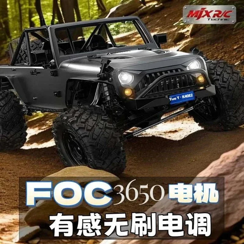 MJX H12Y+ Silver Climbing RC Car Toy 1:12 Scale Electric Off-Road Vehicle Model Remote Control Car Professional Off-Road  H12Y