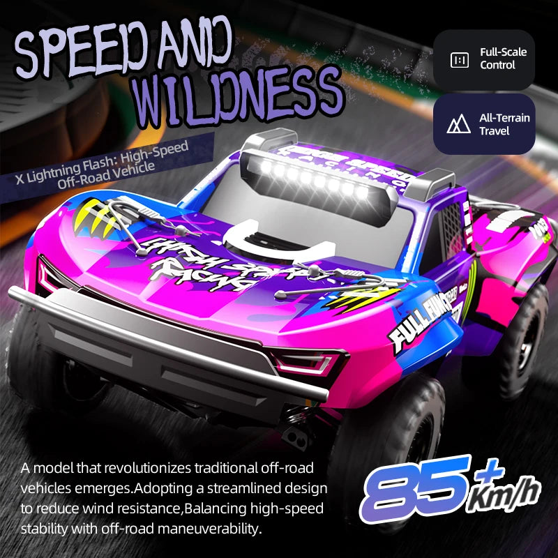 C8826 1:10  High-Speed Brushless 4WD Off-Road RC Car with Hydraulic Suspension Premium Remote Control Vehicle for Kids Adults