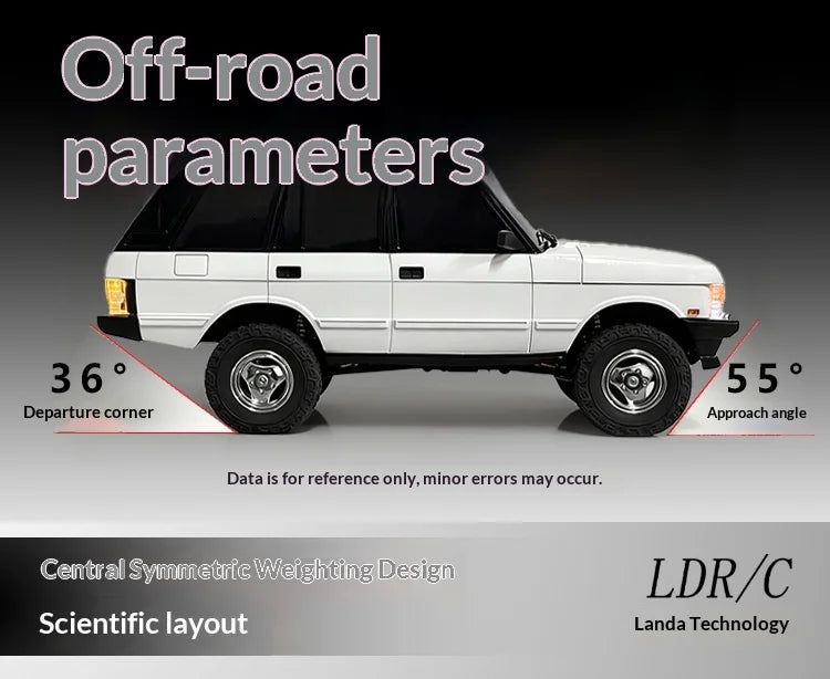 1/18 LDRC LD18401Pro Rc Car LD18401 PRO 4WD Offroad High-speed Climbing Brushless Inductive ESC Vehicle RC Car Children's Gifts